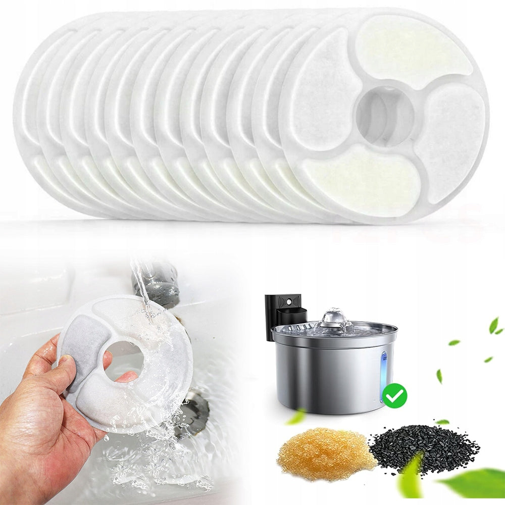 12X DRINKER FILTER FOR DOG CAT FOUNTAIN DRINKER FILTERS