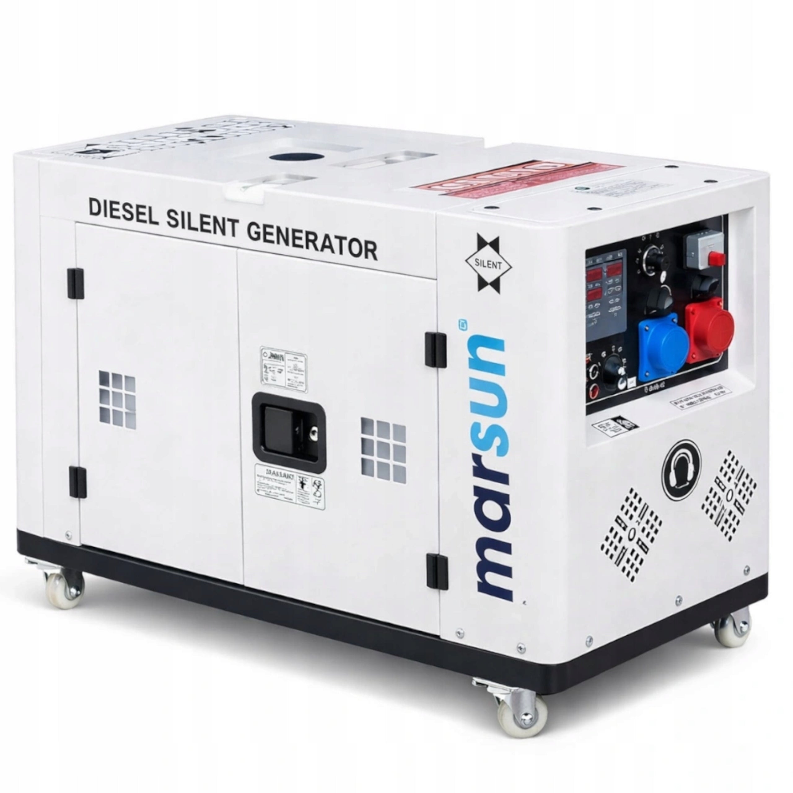 12kW DIESEL AVR GENERATOR SET COMPATIBLE WITH DEYE MARSUN 3-PHASE