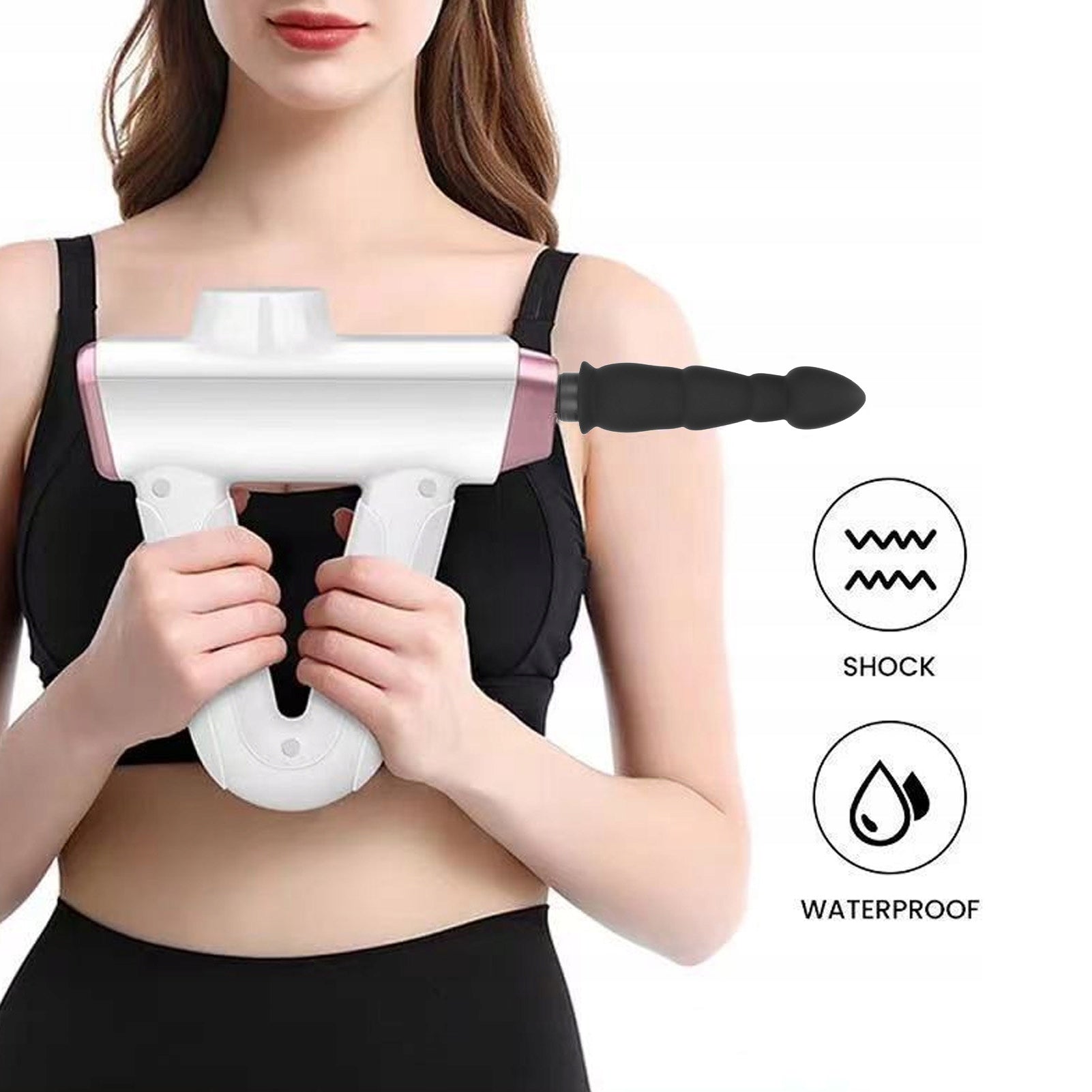 12mm MUSCLE MASSAGE GUN HEAD Packaging status original