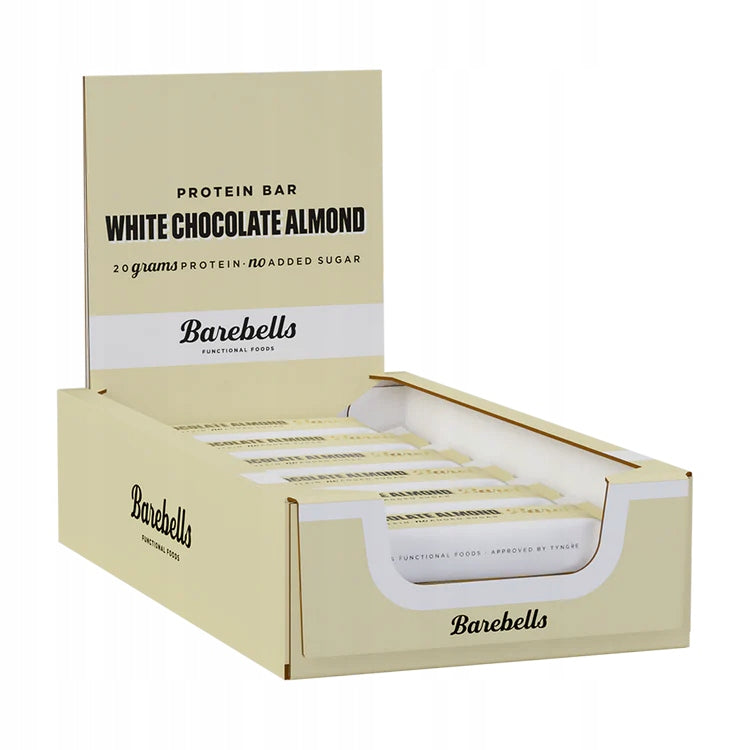 |12x| Barebells Protein Bar 55g white chocolate almond