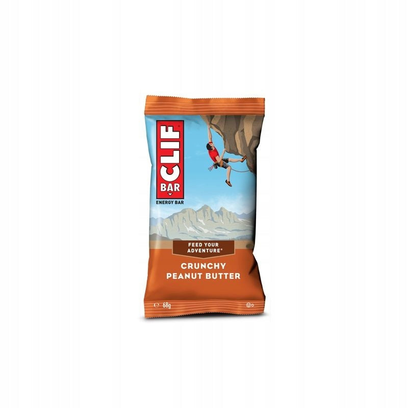 12x Carbo Bars Clif Bar Energy Bar Flavour Peanut Butter 68 g