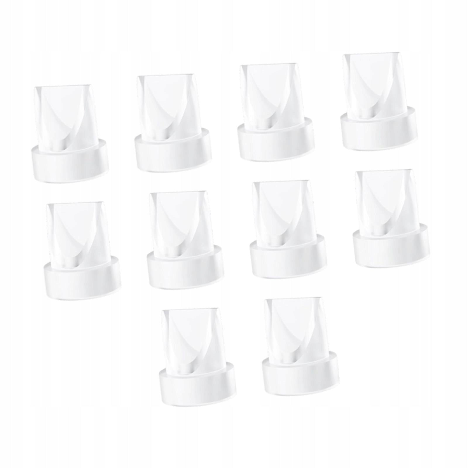 12x Duckbill Valves Silicone Clear Easy Clean Accessories Replacement Valve