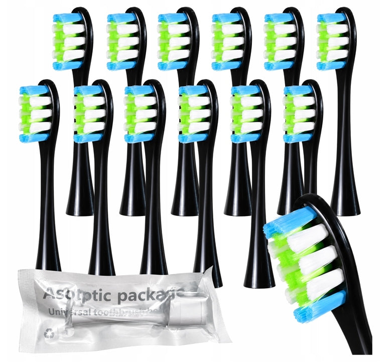 12x Tips for Oclean X Pro Elite Flow F1 Z1 One Air 2 black Replacements