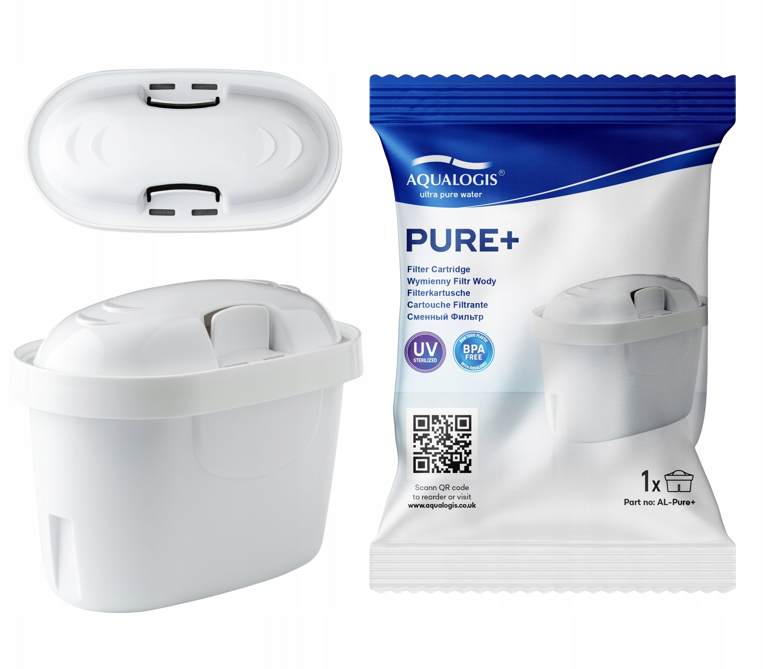 12x Water Filter For DAFI BRITA Pitcher Replacement MAXTRA Pure Performance Packaging status original