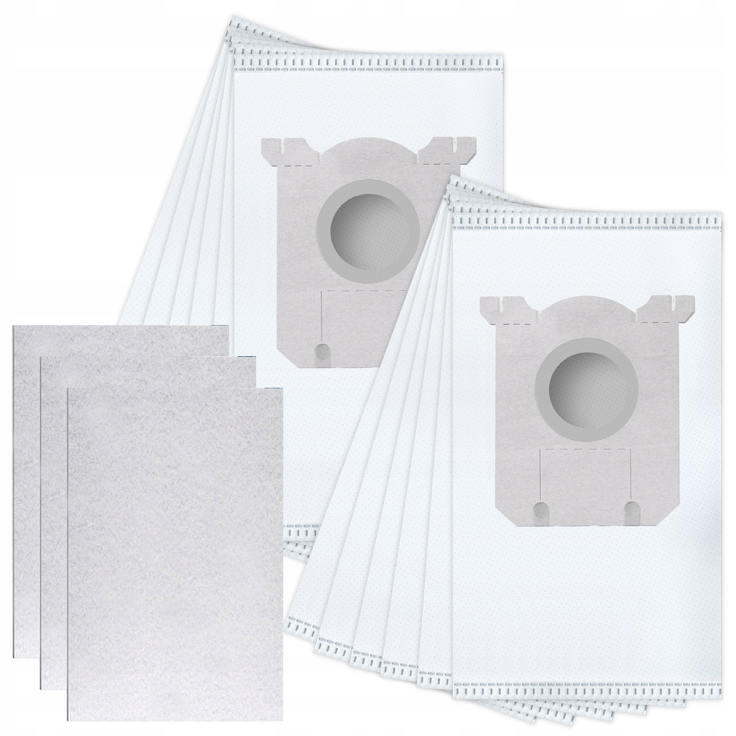 12x Wessper Vacuum Cleaner Bags for Aeg Elektrolux Classic Pure Philips Bag