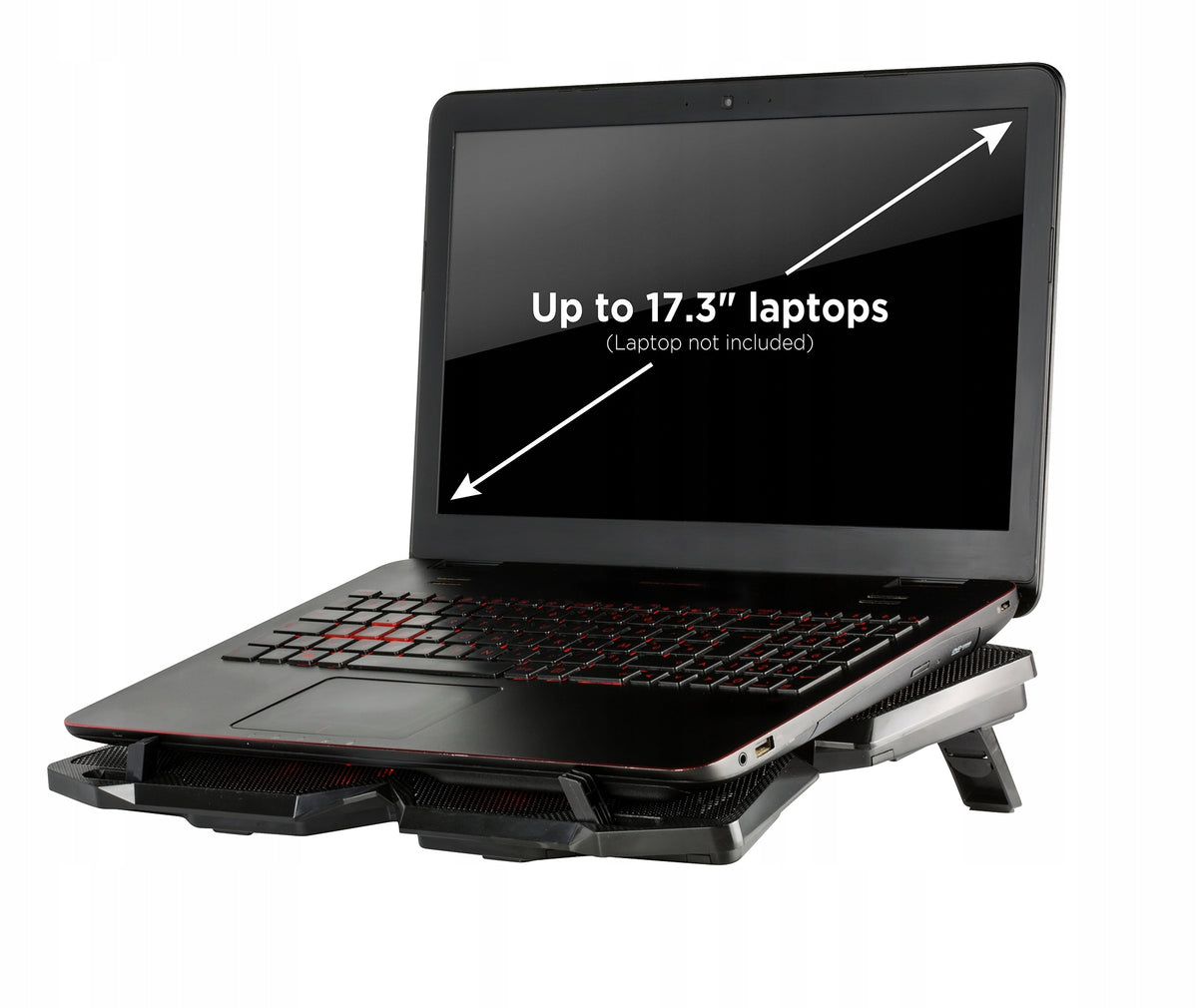 13'-17.3' 4 WIND LAPTOP COOLING STAND Packaging status original