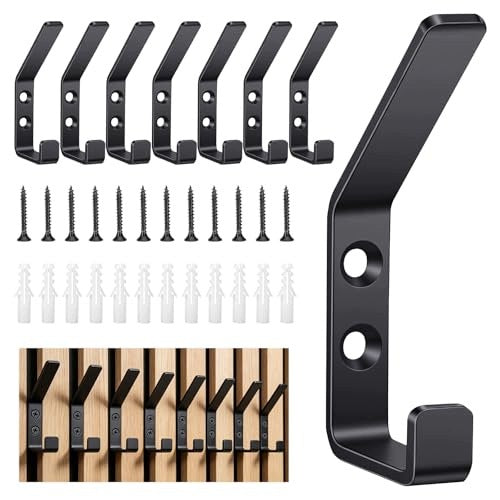 13 MM WALL HOOKS FOR ACOUSTIC PANELS STEEL SET OF 8 Brand no brand