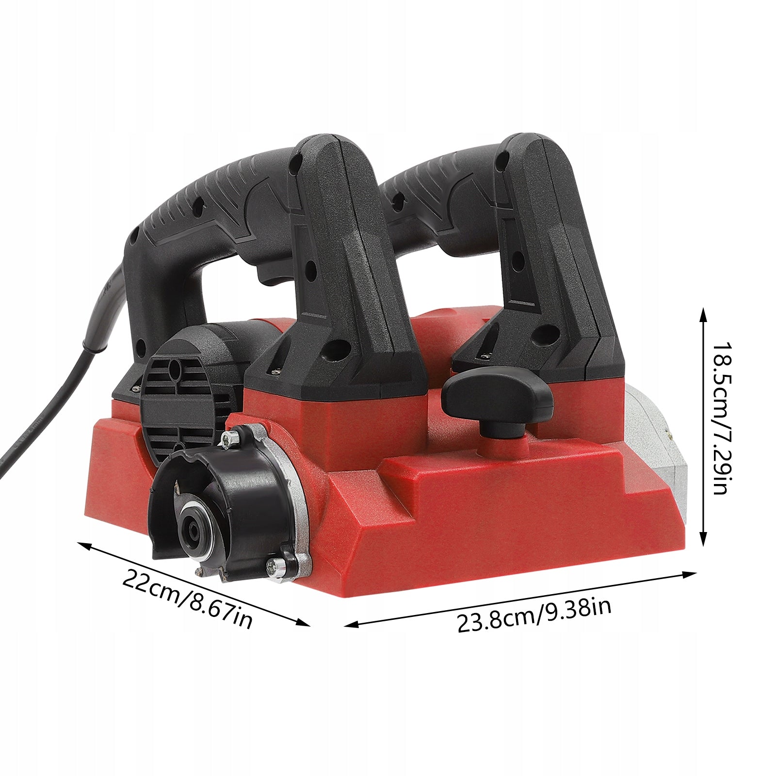 1300W Electric Wall Planer-Upgrade, Portable Roller Planer with Cable Packaging status original