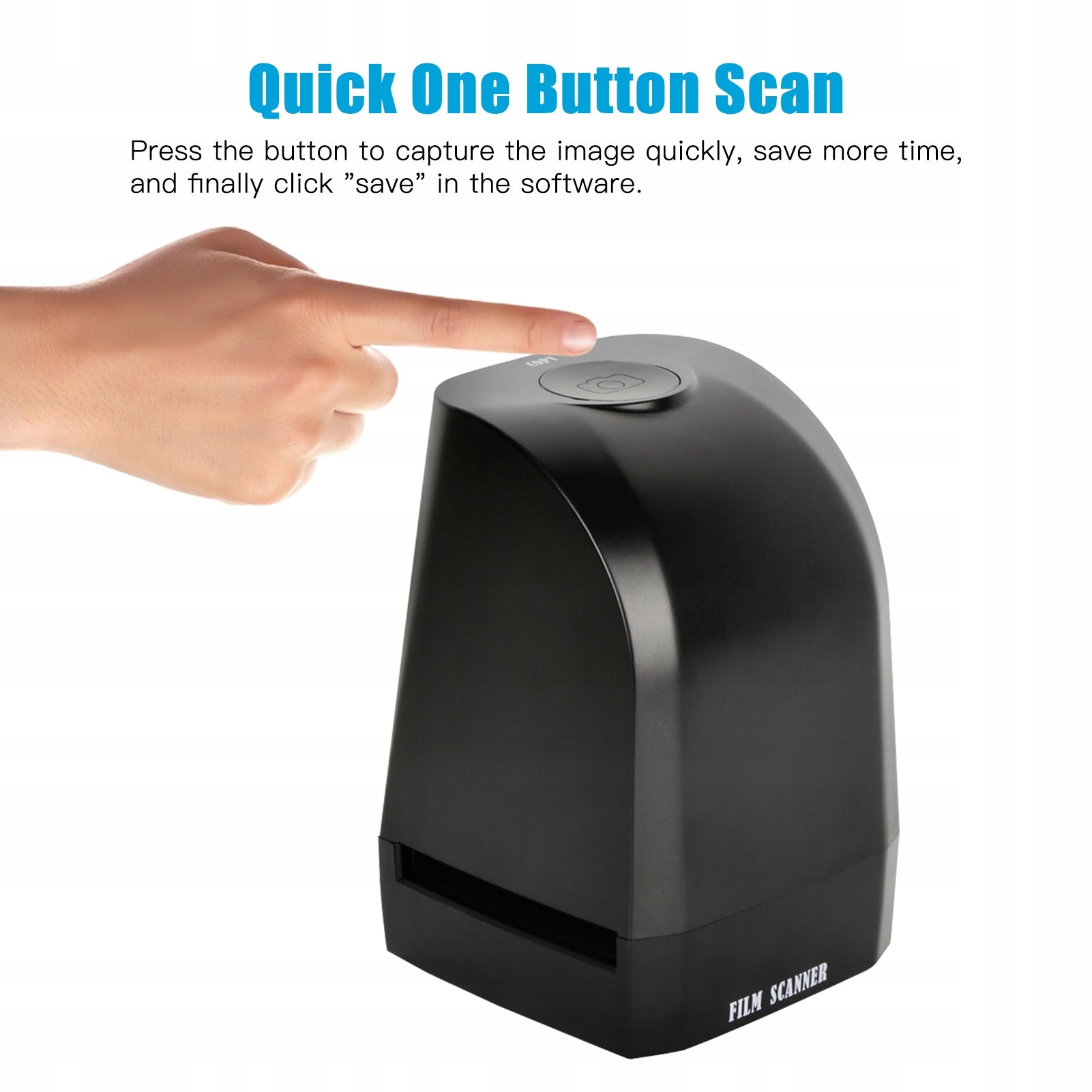 135 Film Slide Scanner Portable Conveyor Negative Film Scanner 8 N5