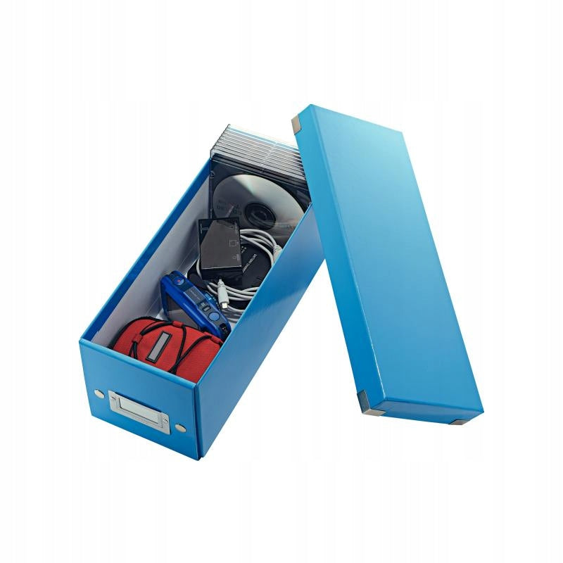 Box CD Leitz 6041 (145 x 360 x 135 mm), blau 0215-106 