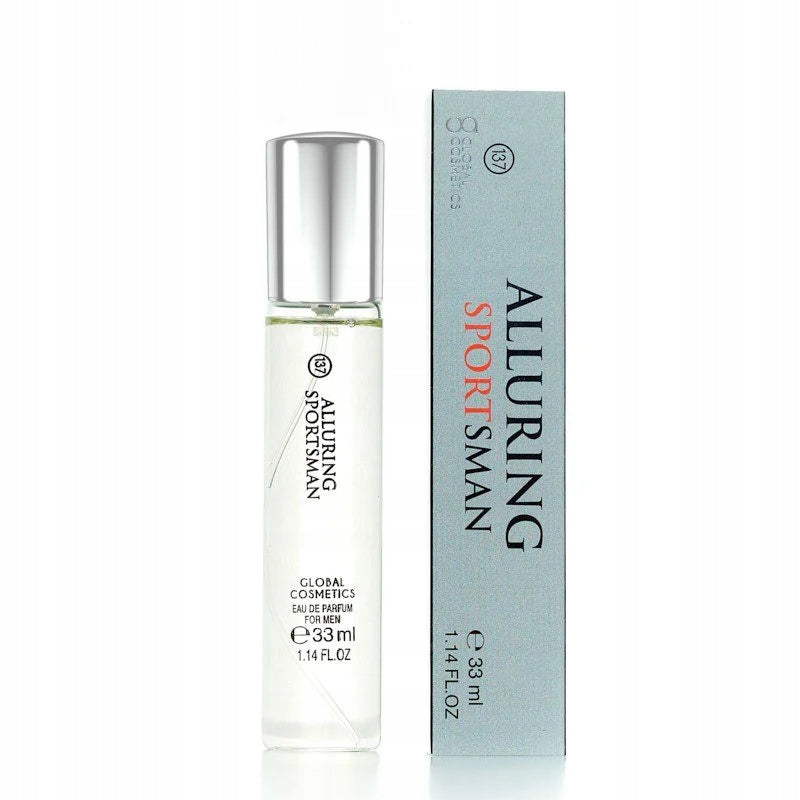 137 PERFUME MEN'S INTENSE perfume ALLURING SPORTSMAN 33ml