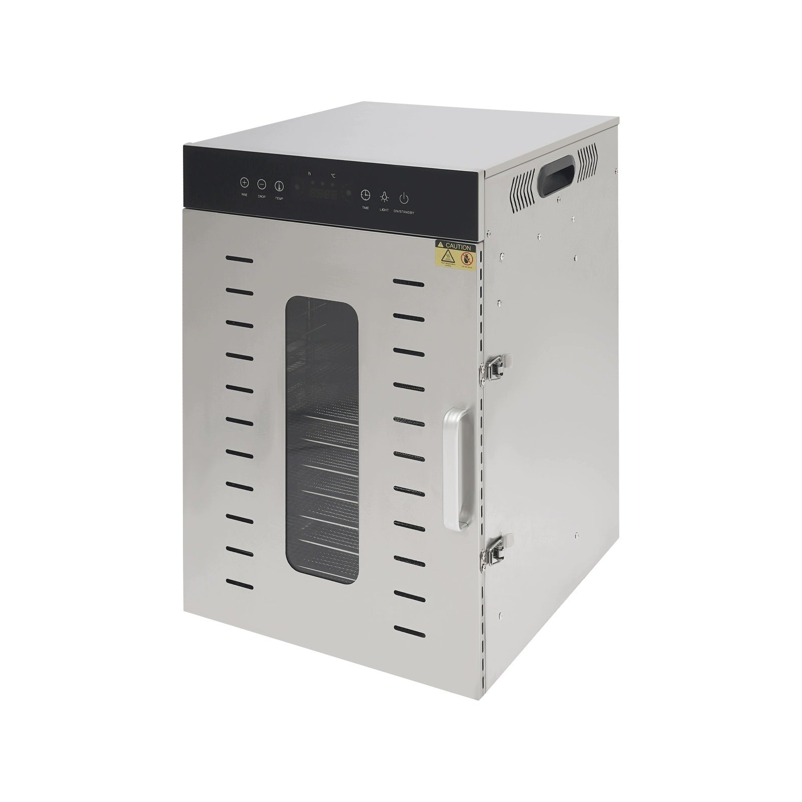 1370W Versatile Electric Food Dehydrator 16 Trays Digital Timer 24h 1000rpm