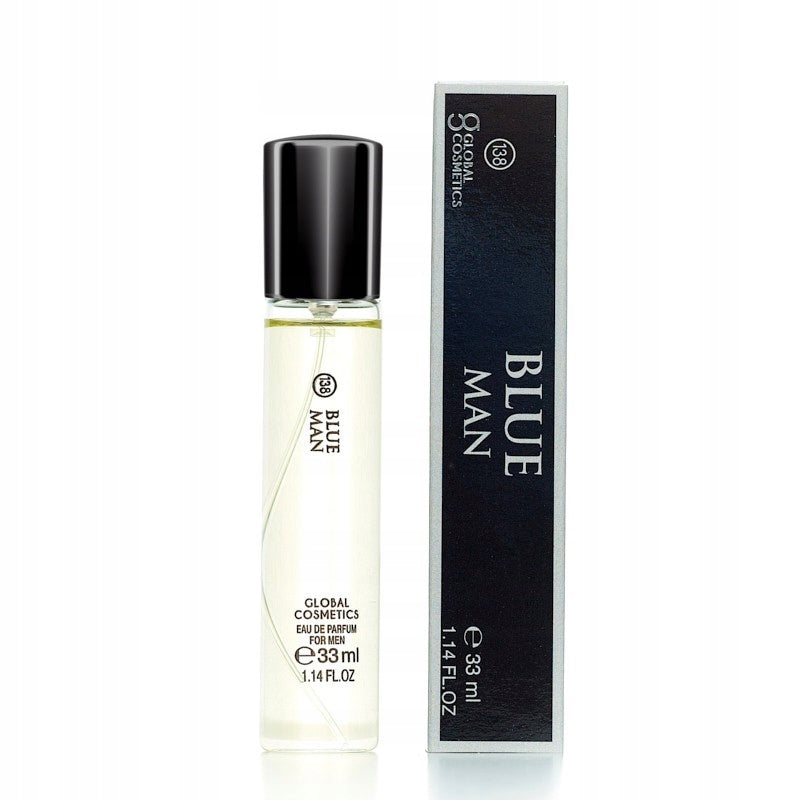 138 - BLUE MAN perfume 33ml - men's fragrance lasting pefumetka fresh woody Packaging status original