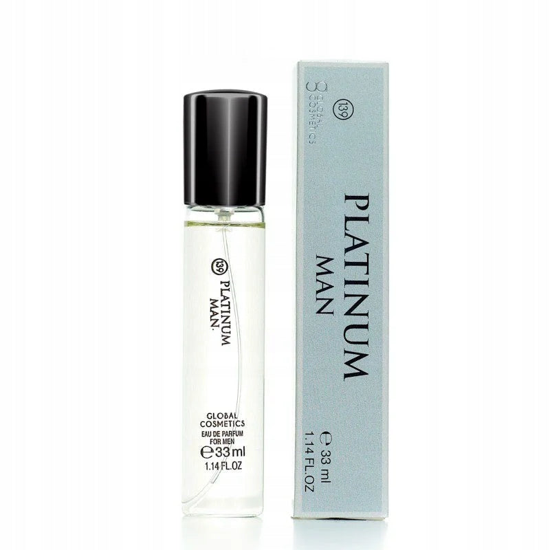 139 MEN'S PERFUME LONG LASTING perfume PLATINUM MAN 33ml