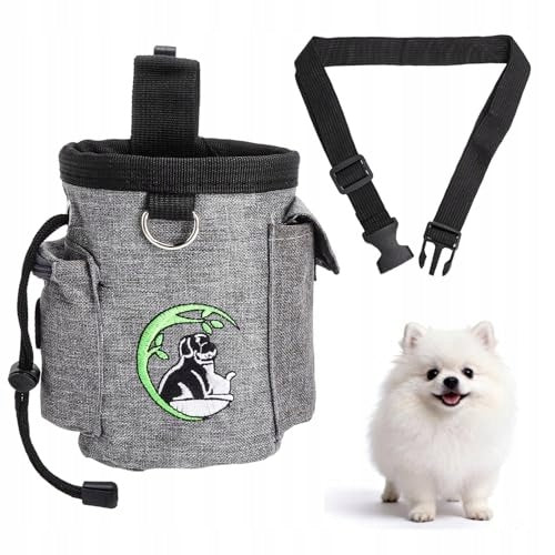 14 X 18 CM DOG TREAT BAG WITH ADJUSTABLE STRAP Packaging status original
