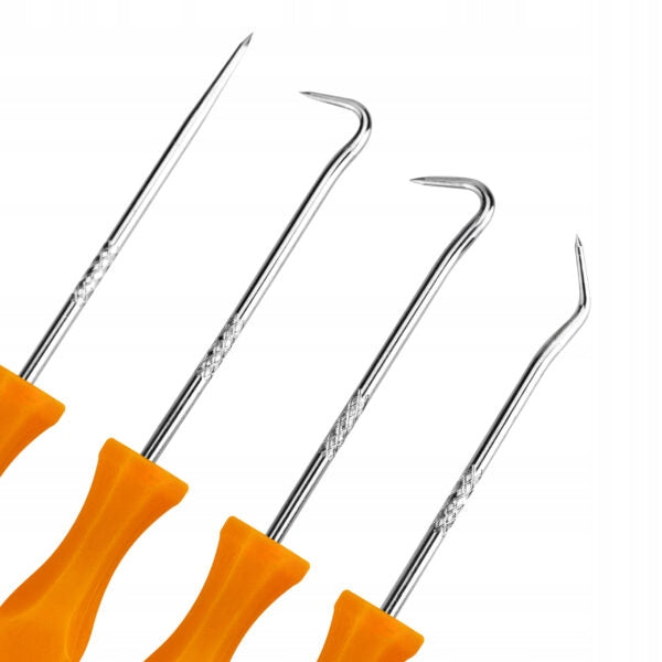 14 cm 4-Piece Pry Bar Hook Set for Gasket Removal Manufacturer code mechanika serwis podważanie precyzja narzędzi