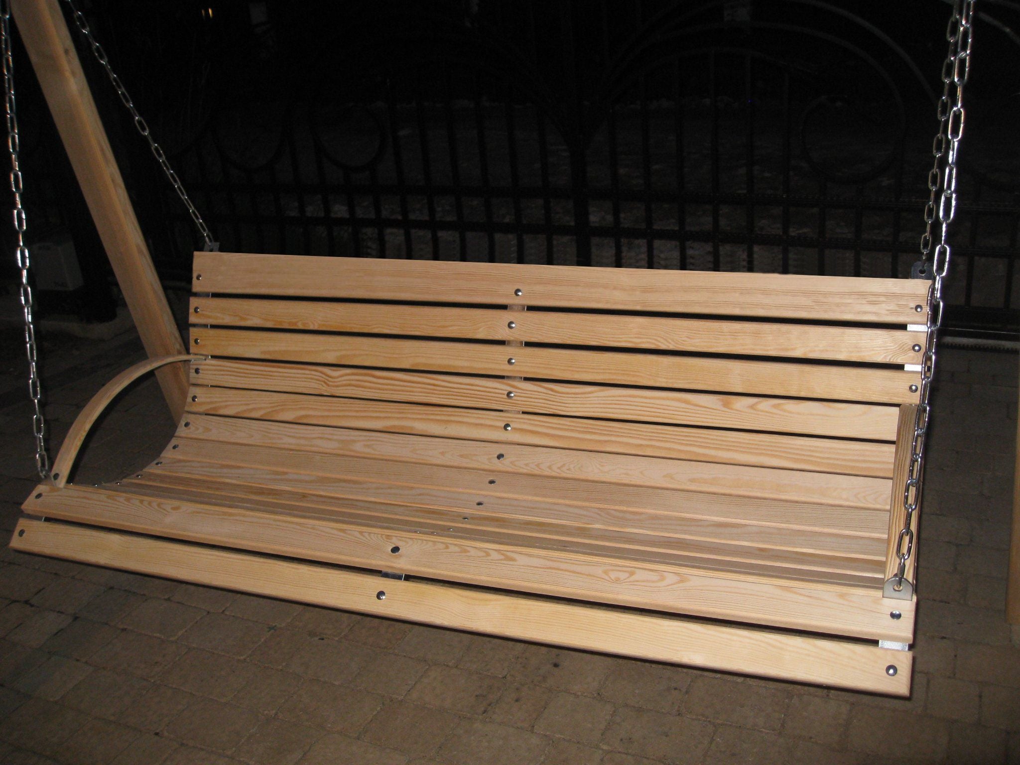 140 cm BENCH, SWING SEAT Wood Metal Product weight with unit packaging 25 kg