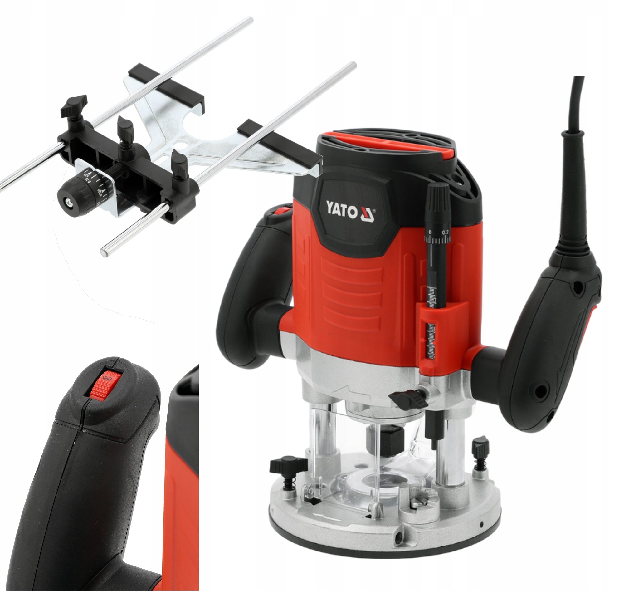 1400W (HANDLE 6MM AND 8MM) YT-82385 SPINDLE MILLING MACHINE