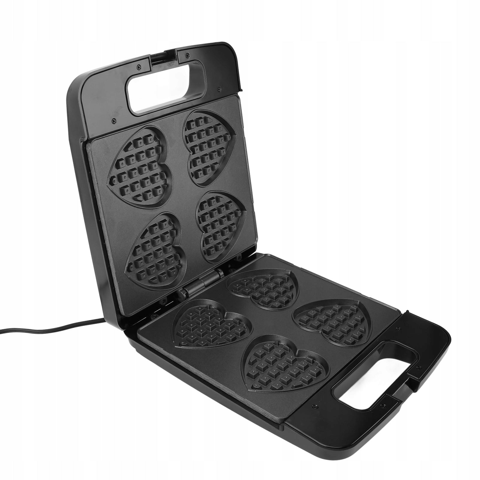 1400W Heart Shaped Waffle Iron, For Snack Waffles Power rating 1 W