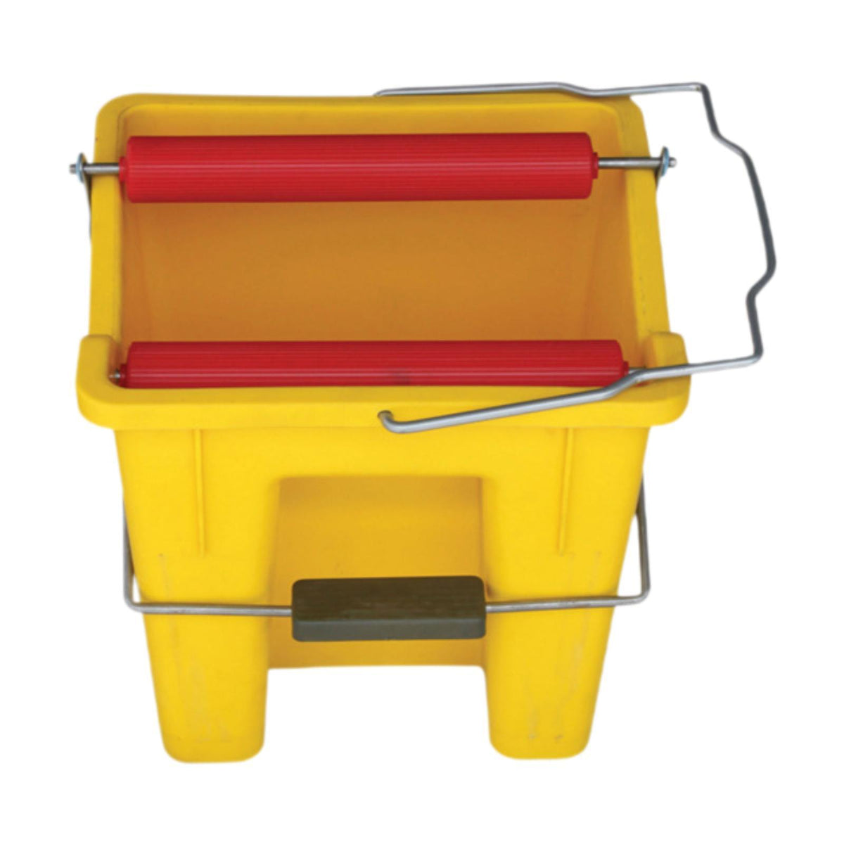 14L Foot Pedal Mop Bucket Boat Use Portable Supplies Multifunctional Yellow Packaging status original