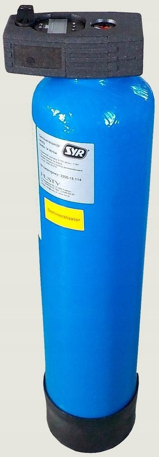 14L demineralizer with DN15 flange for CO and CW installations up to 17 500 l