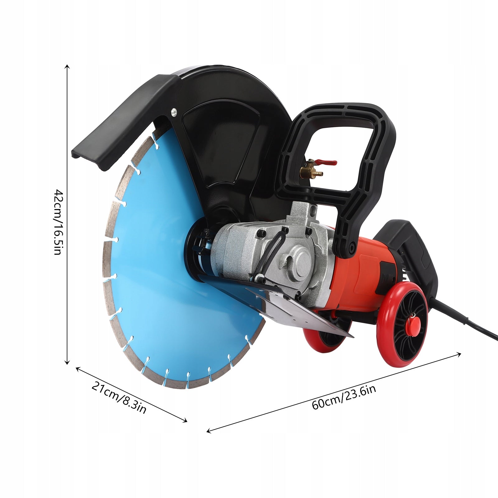 14in 3500W Electric Concrete Saw Circular Saw With Saw Blade 350mm Disc|CE Packaging status original
