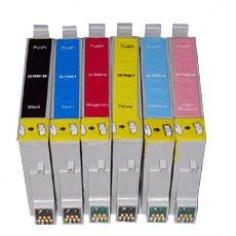 14x EPSON T0481-86 Ink Cartridge Set for R200 R220 R300 RX500 RX600 Printers