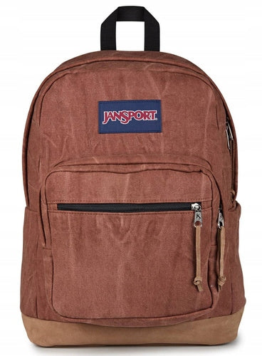 15" Laptop Backpack JanSport Right Pack Expressions - Aged Canvas Brown
