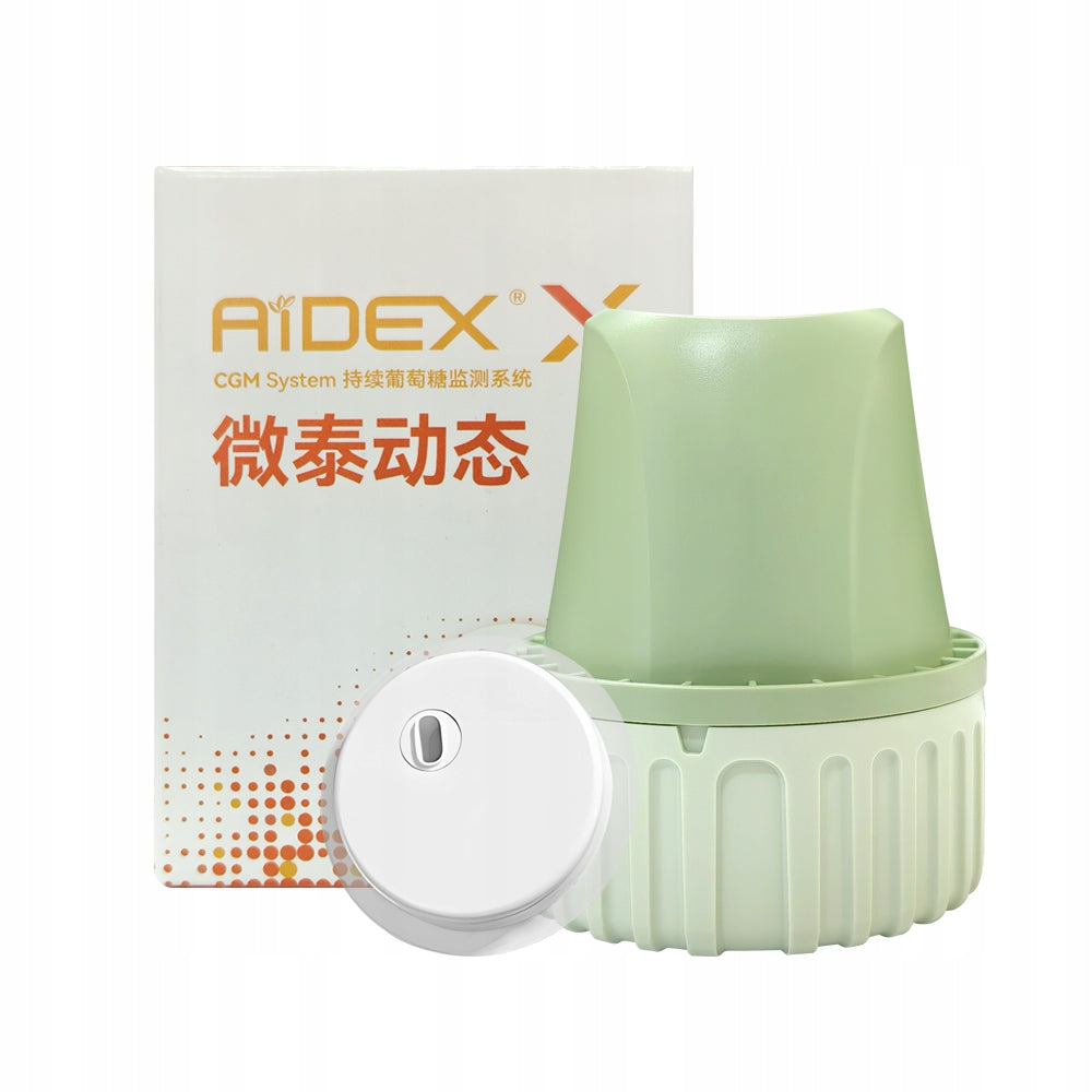 15 days 24h Continuous Blood Sugar Monitor Aidex Bluetooth CGMS for Diabetes