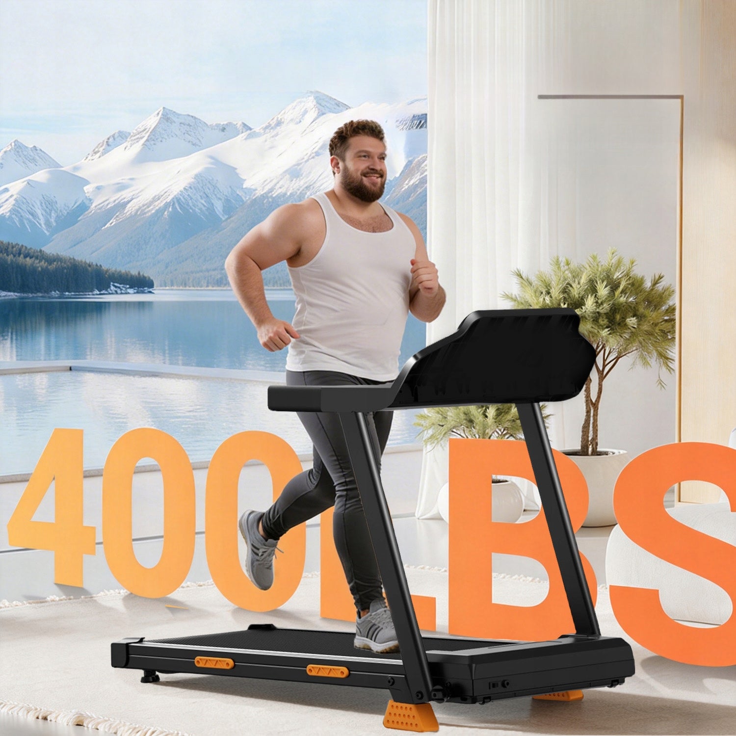 15% slope 3-in-1 treadmill with load capacity of 180 kg and running speed12 km/h Brand no brand