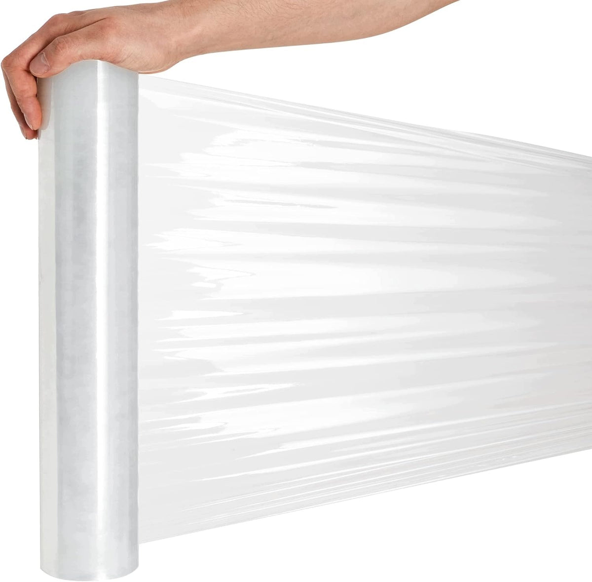 150 M TRANSPARENT STRETCH FILM FOR PACKING AND SECURING SHIPMENTS