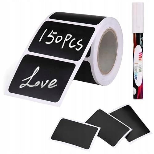 150PCS WHITEBOARD STICKERS WATERPROOF SELF ADHESIVE LABELS FOR HOME Packaging status original