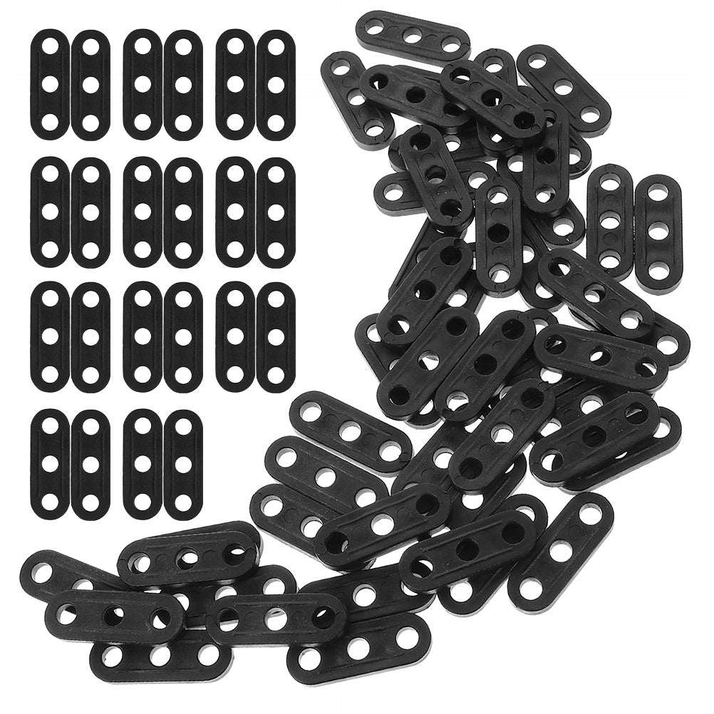 150Pcs Compact Plastic Rope Adjusters for Tents and Outdoor Hiking Gear