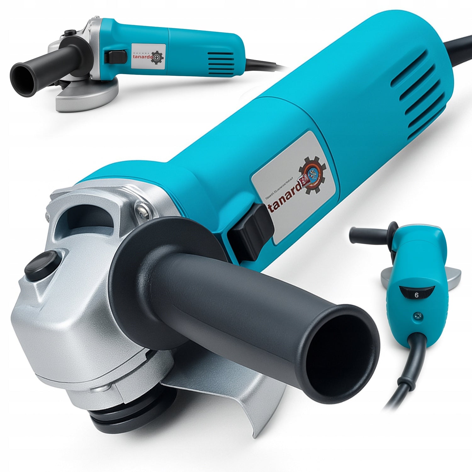 1550W ANGLE GRINDER 125mm ANGLE WITH ADJUSTABLE SPEED ROTATION STRONG