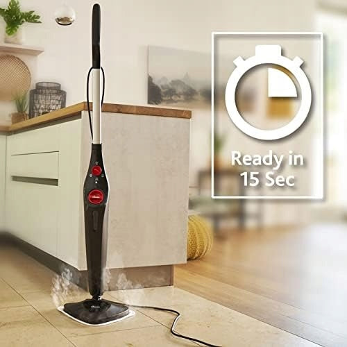 1550W STEAM MOP WITH STEAM FUNCTION AND ADDITIONAL INSERT FOR FLOORS AND CARPETS EAN (GTIN) 5905064988118