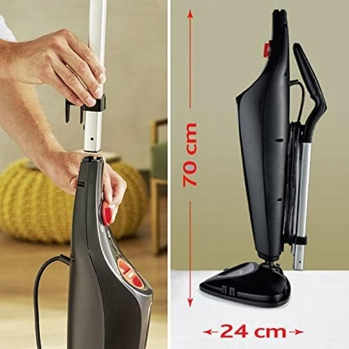 1550W STEAM MOP WITH STEAM FUNCTION AND ADDITIONAL INSERT FOR FLOORS AND CARPETS Manufacturer code 5905064988118