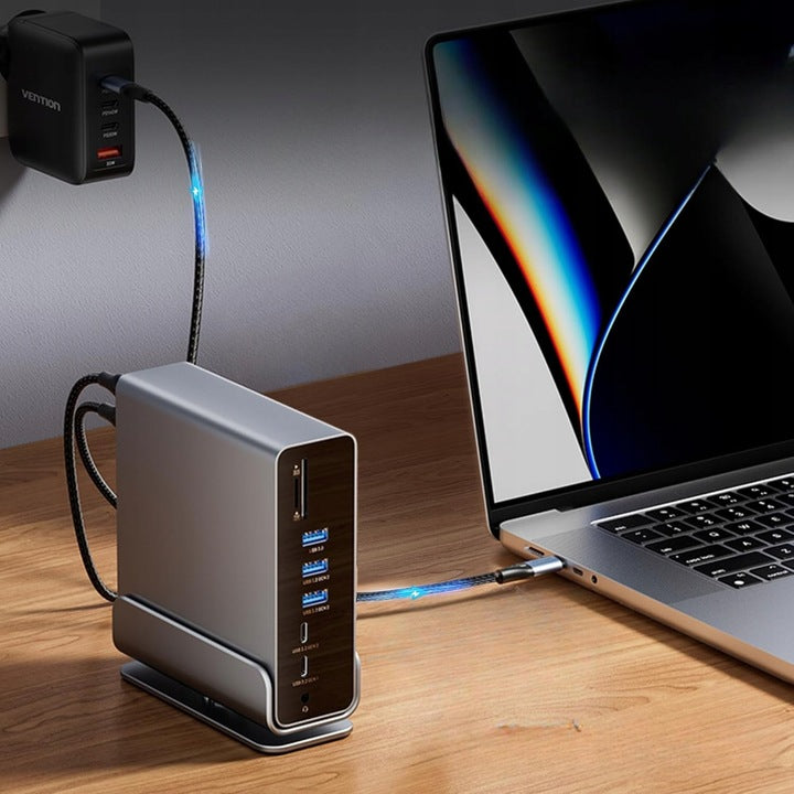 15IN1 DOCKING STATION VENTION MST HUB 4K HDMI 60HZ 10GBPS USB RJ45 AUDIO PRO Manufacturer code 6918657136420