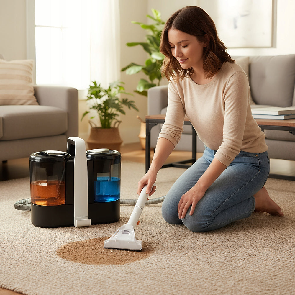 15KPA COMPACT WET AND DRY VACUUM CLEANER FOR UPHOLSTERY CLEANING Brand Monzana