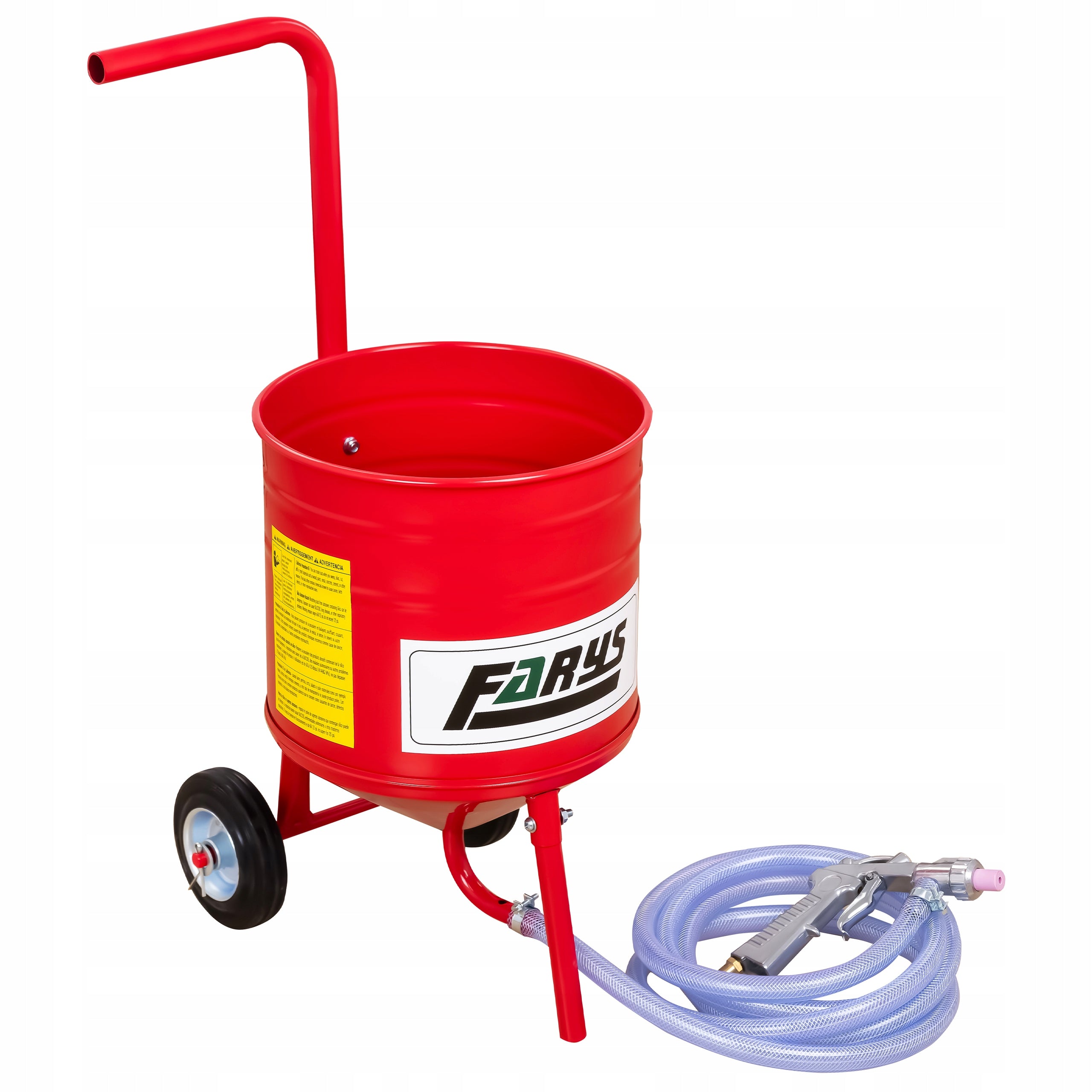 15L FR7045 Siphon Sandblaster For Rust Removal Paint Sandblasting Mobile Brand Farys