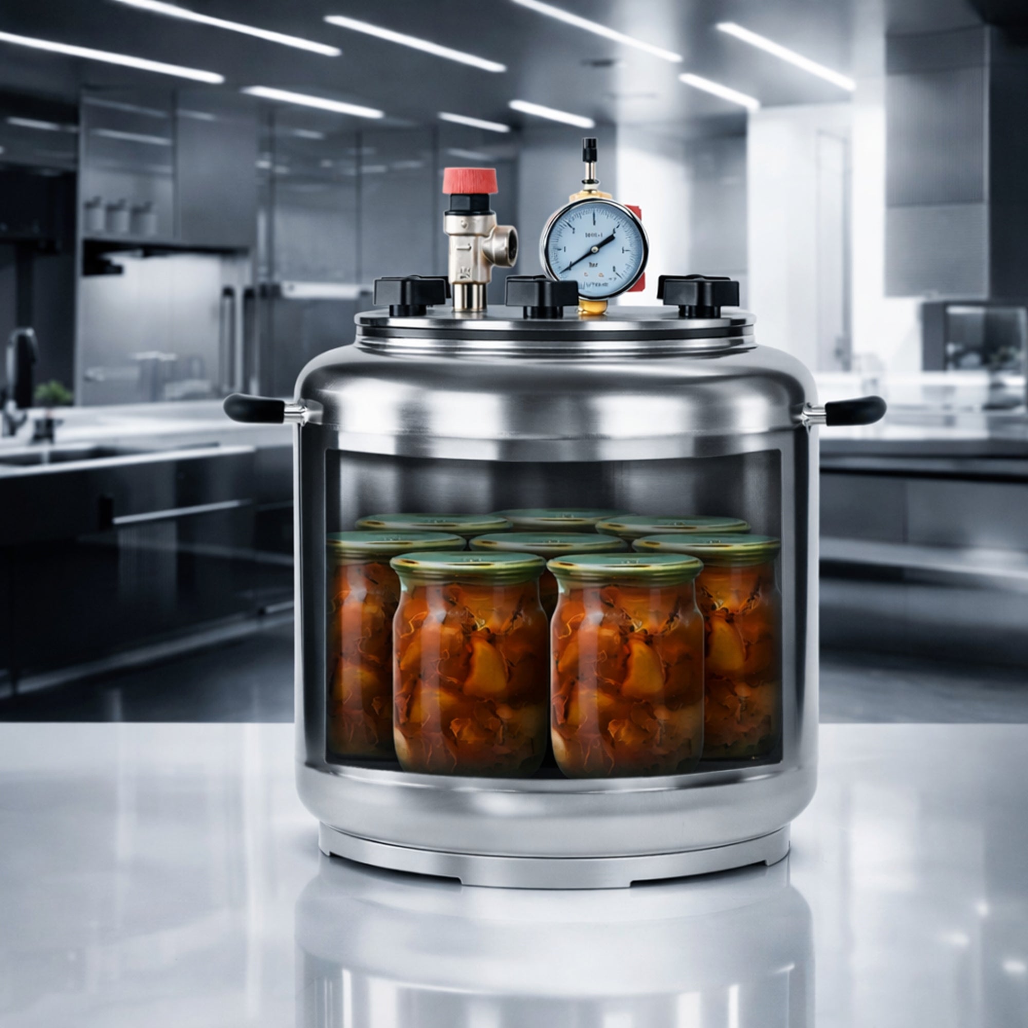 15L gas autoclave for canning jars and pasteurization Manufacturer code 0698