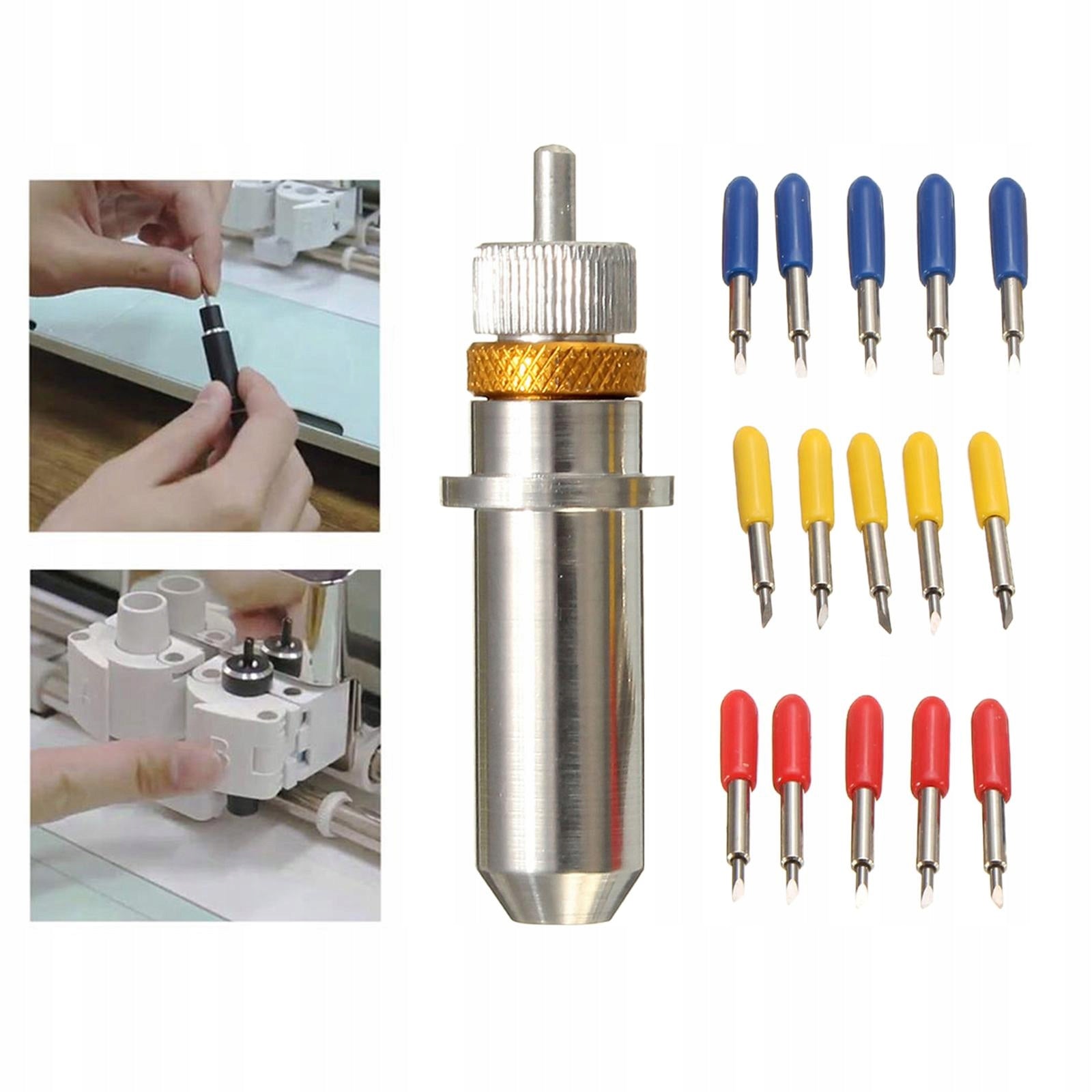 15Pcs 30/45/60 degree + 1Pc Blade Holder For Vinyl Manufacturer code runquan-59036689