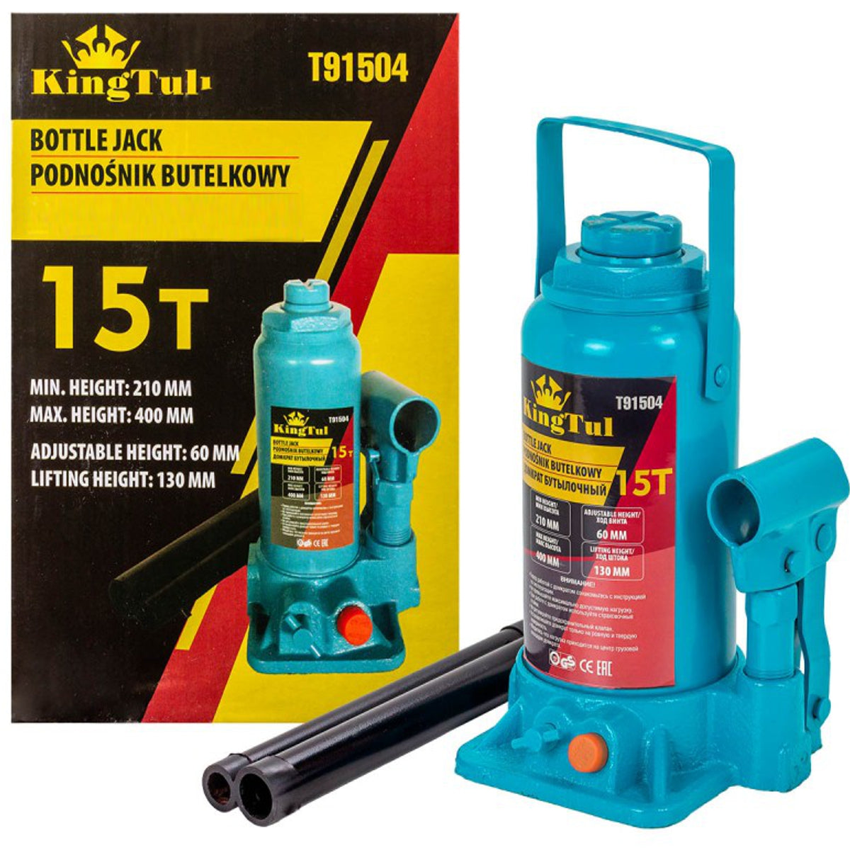 15T Hydraulic Lever Bottle Lifter