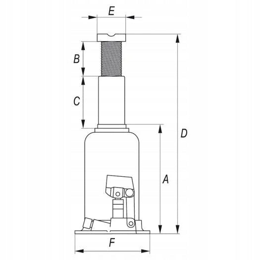 15T YT-1706 YATO BOLLARD LIFT Brand Yato