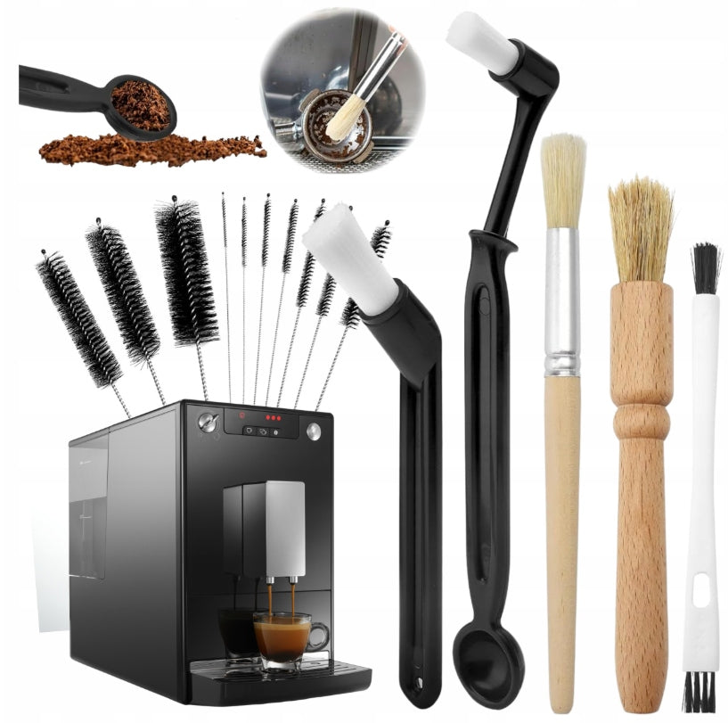 15in1 Coffee Maker Stock Cleaning Brush Set