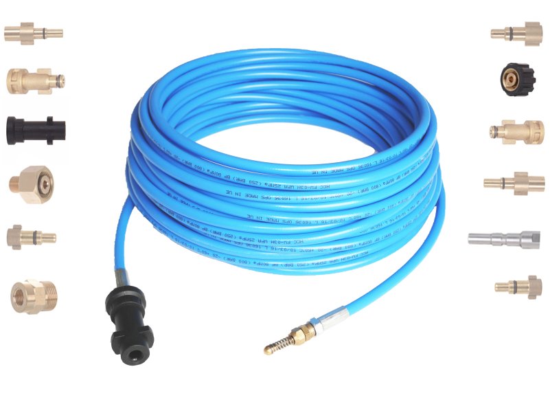 15m HOSE FOR CLEARING PIPE PLUMBING CLEANING