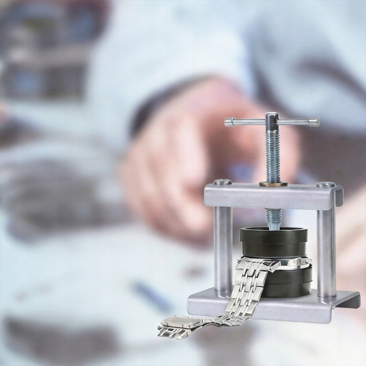 16-55mm WATCH PRESS MASTER PRESS FOR WATCHES SET + PRESSURE PLATES Manufacturer code 6942278475392