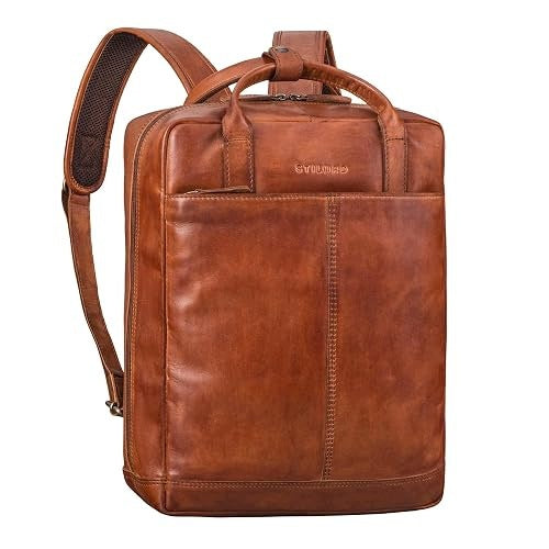 16 INCH BUSINESS LAPTOP LEATHER BACKPACK FOR MEN WOMEN FOR HOME Brand no brand