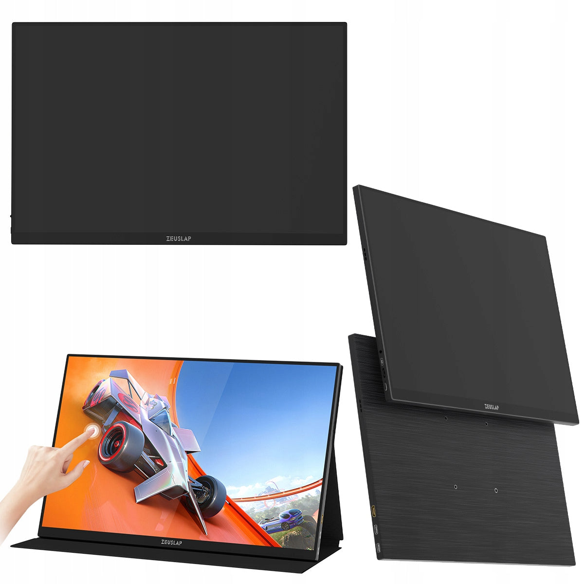16" TOUCH PHONE LAPTOP TRAVEL Monitor 2,5K QHD ZEUSLAP P16KT Packaging status original