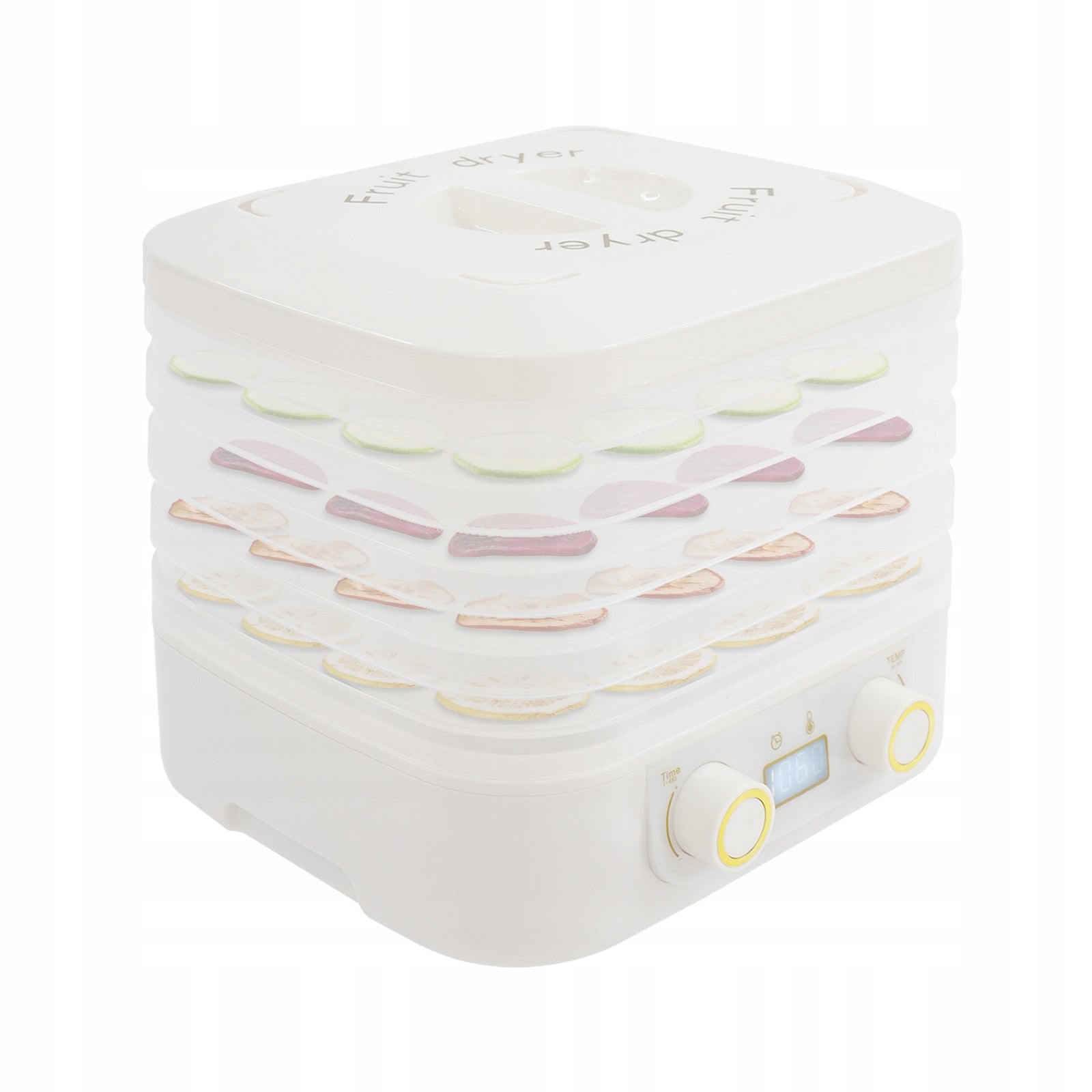 160W Food Dryer Machine, Fruit Dehydrator with 5 Trays, Food Dehydrator