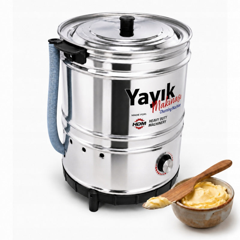 16L Electric Buttermilk for Making Homemade Butter Stainless Steel 80W